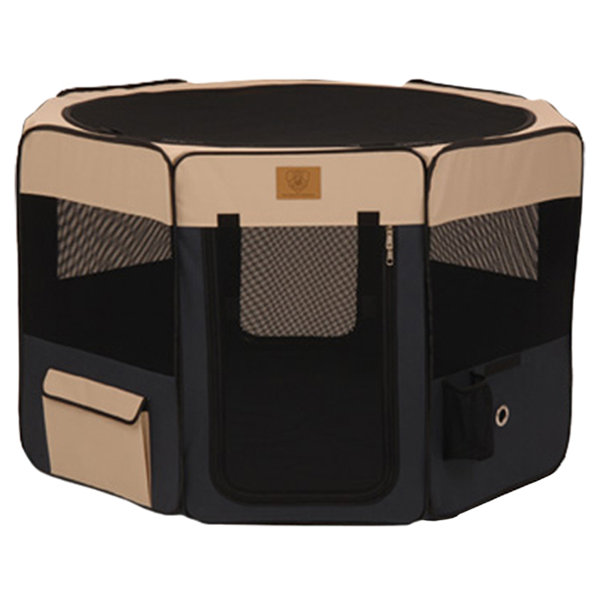 Image showcasing Precision Pet Soft Sided Dog Pen & Reviews | Wayfair